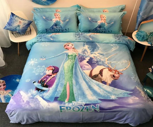 Bộ chăn ga gối công chúa băng giá Frozen